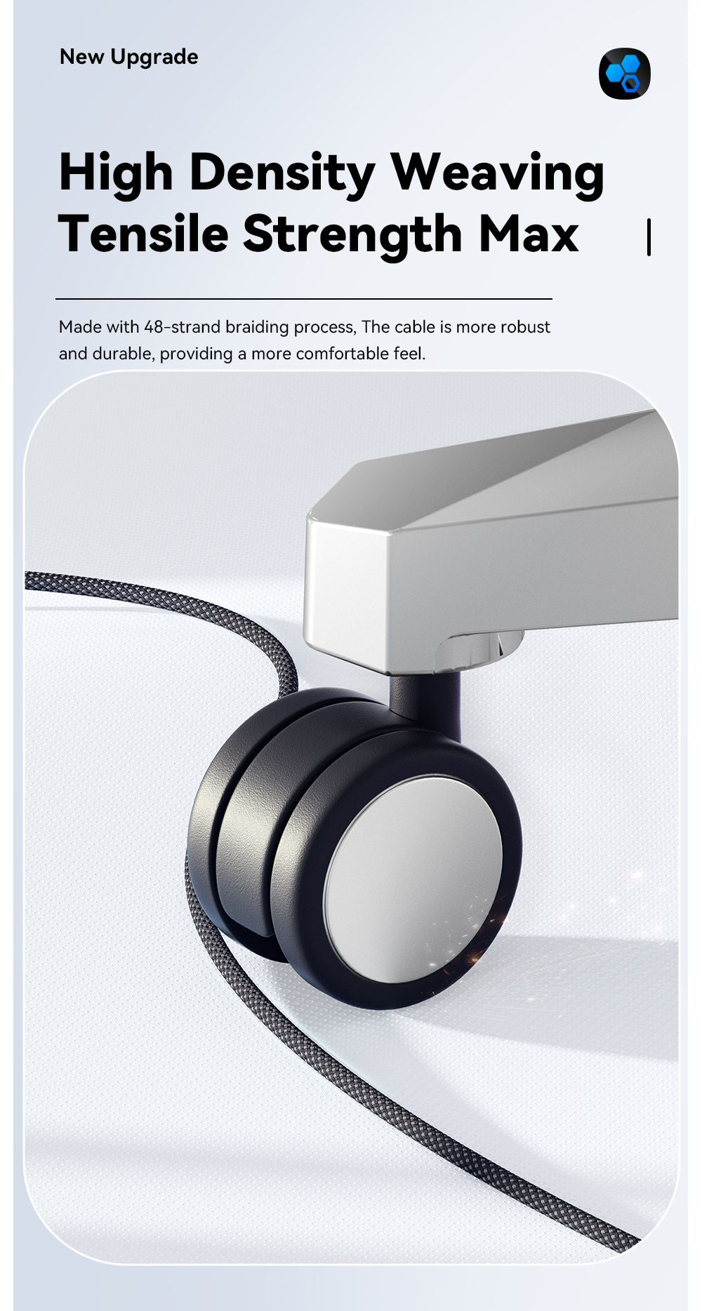 Nabíjací kábel ESSAGER 29W 3A Type-C na Lightning, USB 2.0 480 Mbps, magnetická adsorpcia, flexibilné nastavenie, inteligentný čip, 1 m