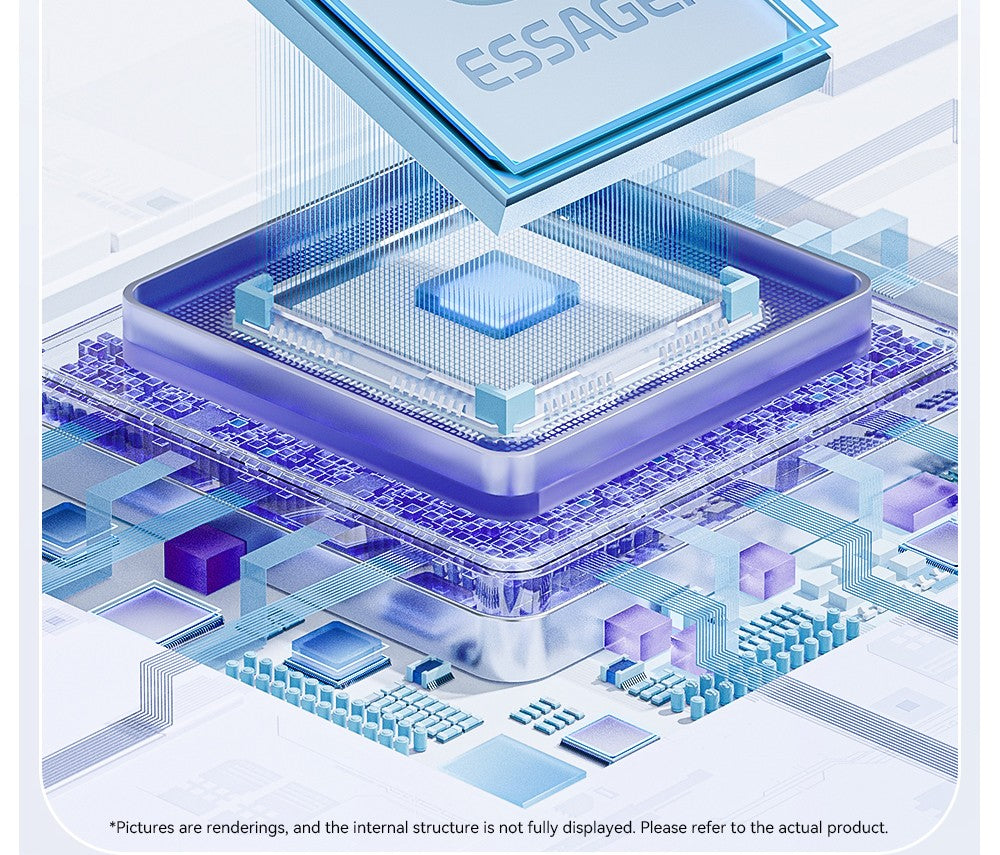 Nabíjací kábel ESSAGER 29W 3A Type-C na Lightning, USB 2.0 480 Mbps, magnetická adsorpcia, flexibilné nastavenie, inteligentný čip, 1 m