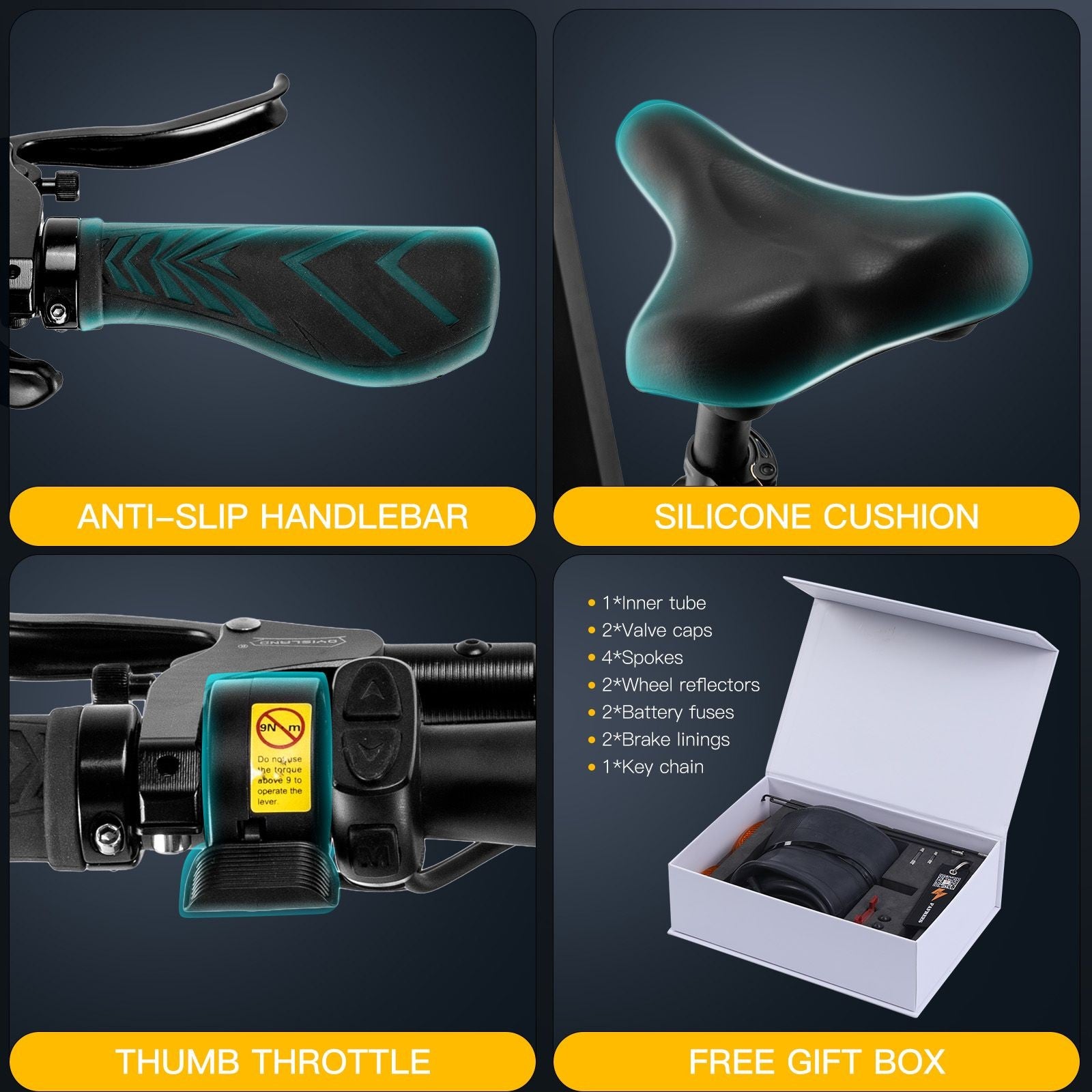 Elektrokolo FAFREES F26 Carbon X s 26*4,8 palcovými pneumatikami, 1000W zadným pohonom, maximálnou rýchlosťou 25 km/h, 48V 22,5Ah batériou a dojazdom 120-140 km.