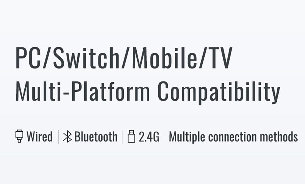 Herný ovládač Flydigi Direwolf 3, spúšť s Hallovým efektom, frekvencia obnovy 1000 Hz, kompatibilný s PC / Switch / Apple / Android