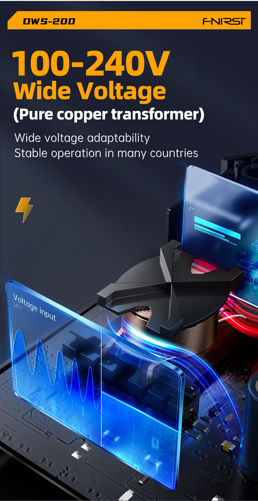 FNIRSI DWS-200 F245 Premium 200W sada pájecích staníc s 6 pájecími hrotmi a 2 pomocnými rukami, režimom hodnoty a krivky teploty, 3 pamäťovými poziciami teploty, plnefarebným displejom.