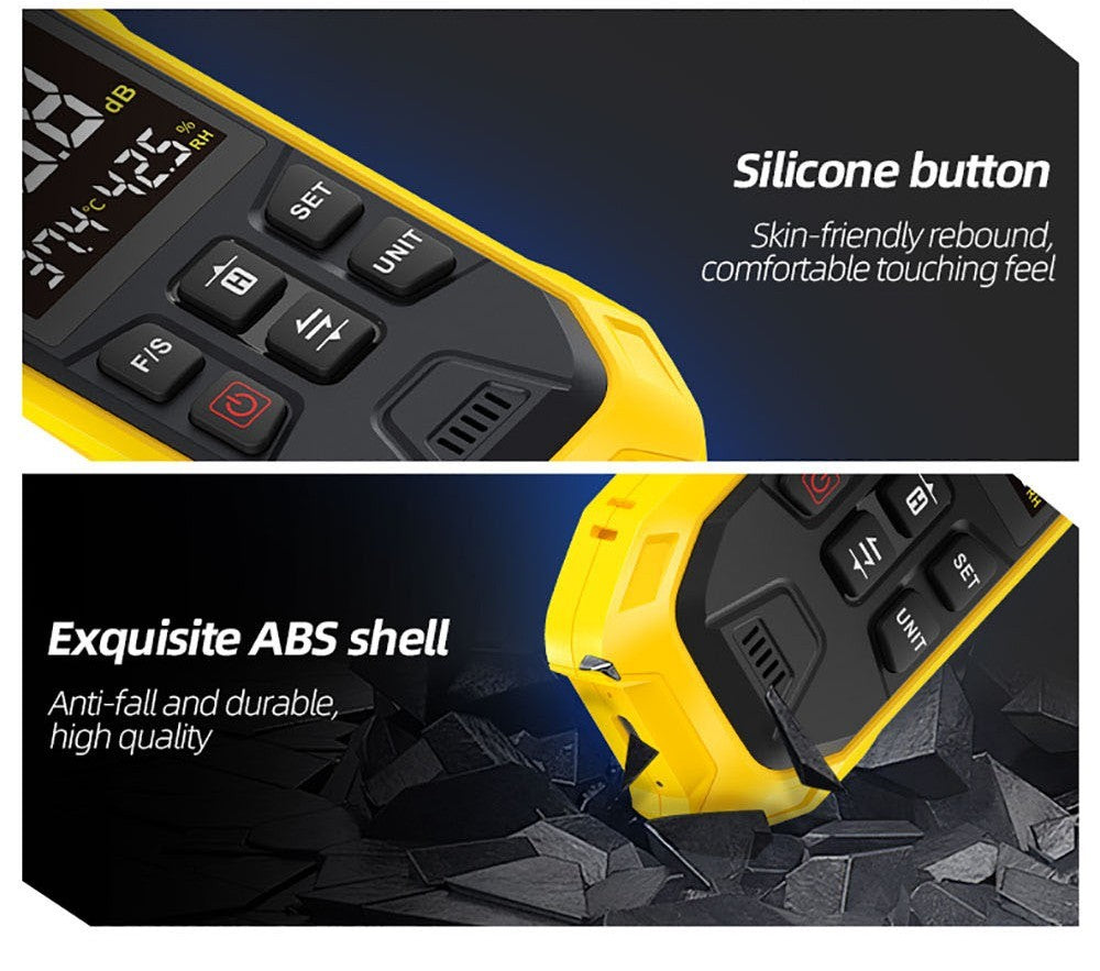 Digitálny merač hluku FNIRSI FDM01, ručný prístroj na meranie hladiny zvuku, merací rozsah 30-130 dB