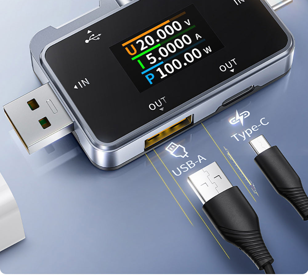 FNIRSI FNAC-28 2v1 Tester USB typu C