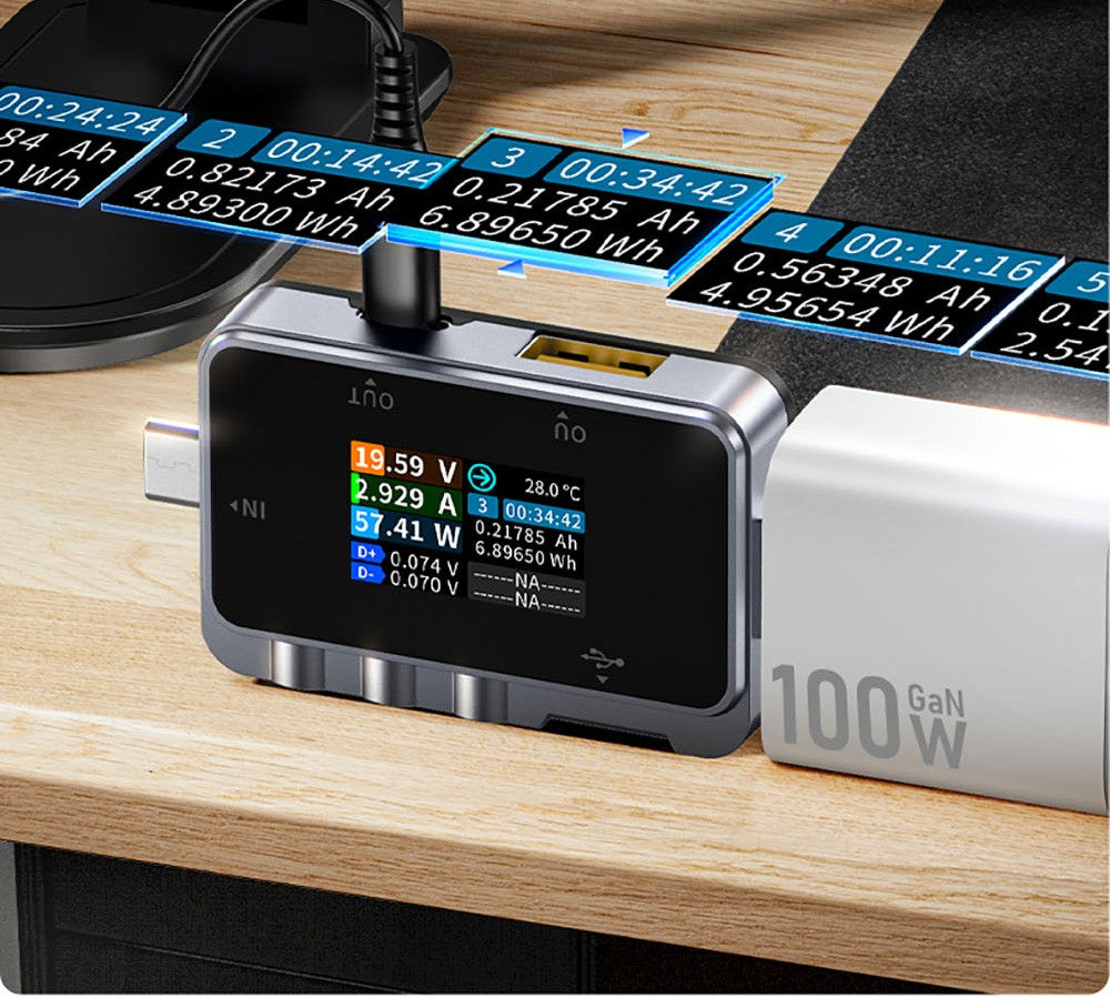 FNIRSI FNAC-28 2v1 Tester USB typu C