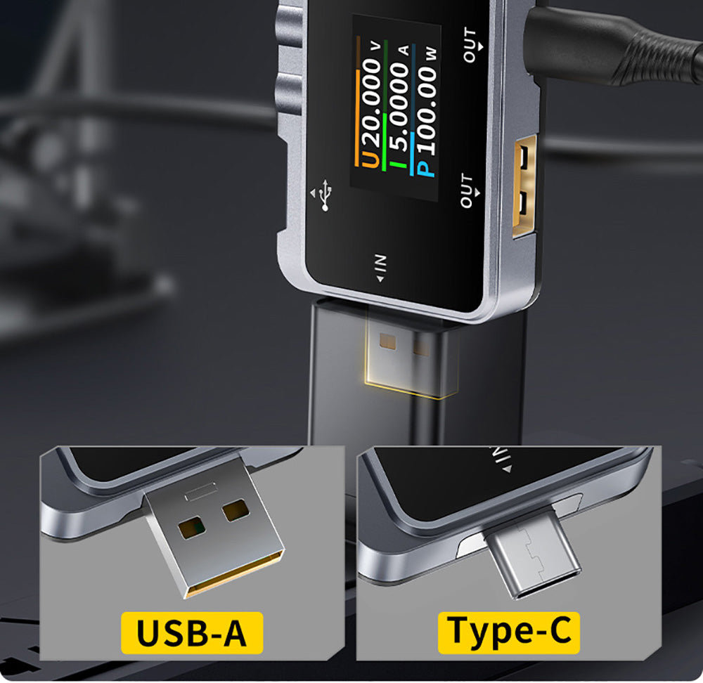 FNIRSI FNAC-28 2v1 Tester USB typu C