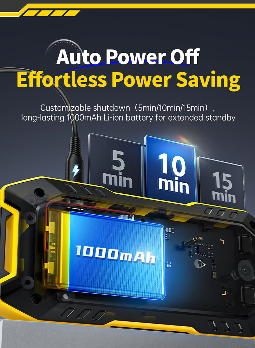 FNIRSI WMT-10 Bezdotykový vlhkoměr, 2,4-palcový displej, hĺbka merania 17 mm