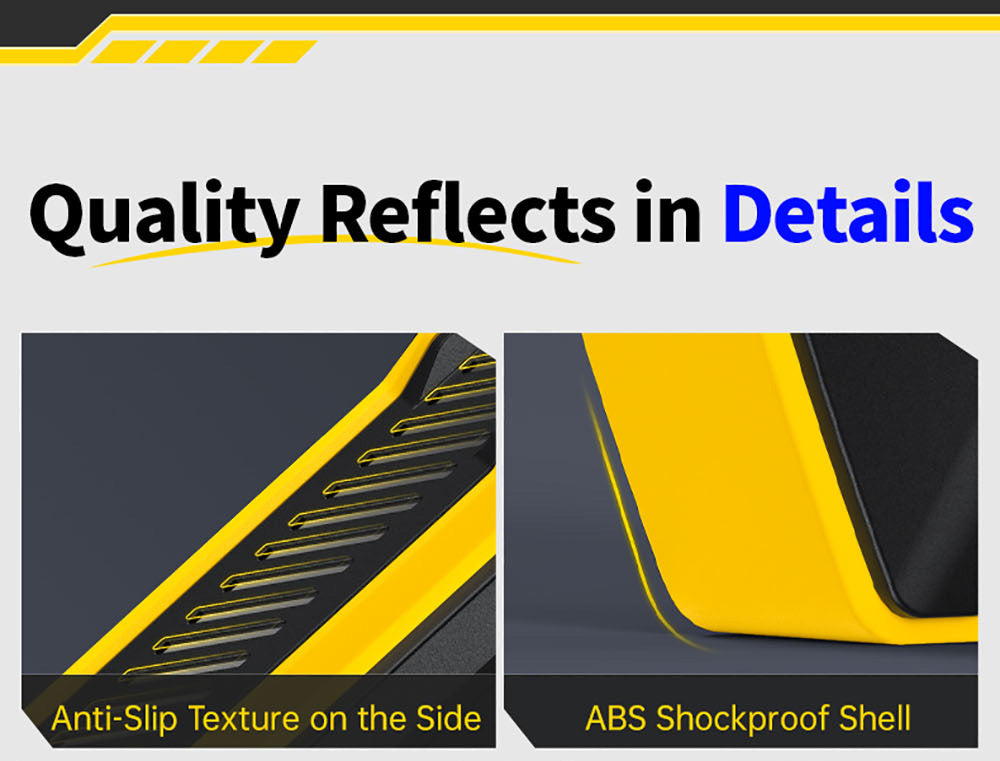 FNIRSI WMT-10 Bezdotykový vlhkoměr, 2,4-palcový displej, hĺbka merania 17 mm