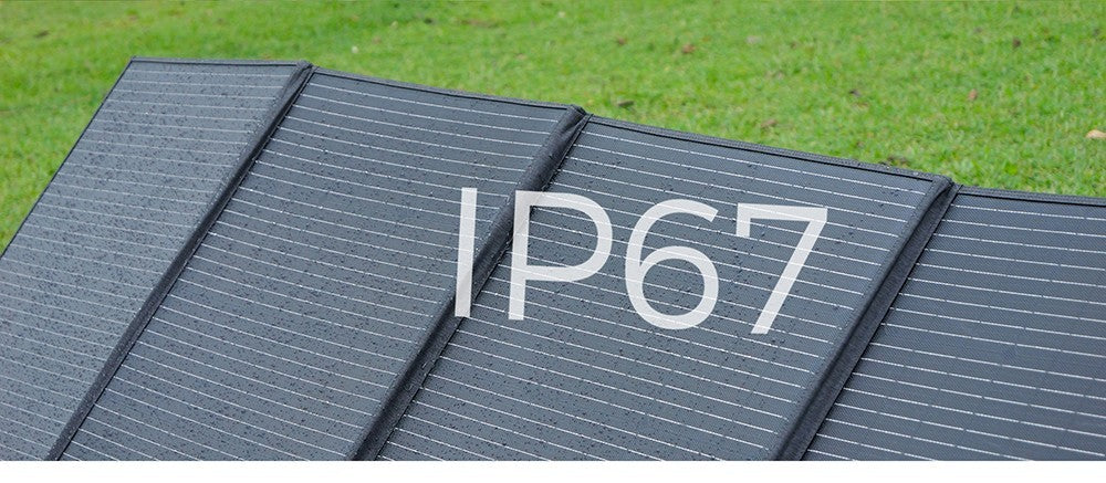 Prenosný skladací solárny panel FOSSiBOT SP420 420W, účinnost konverzie 23,4 %, vodotesný IP67