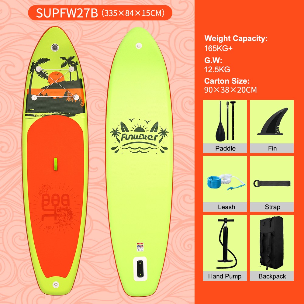 FunWater SUPFW27B Nafukovací paddleboard 335*84*15cm