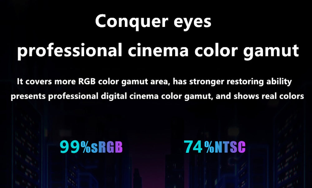 FYHXele FY27FMC-B 27-palcový zakrivený herný monitor s ohnutím 2800R, 1920*1080 FHD 16:9 VA displej, obnovovacia frekvencia 75 Hz, doba odezvy 2 ms, 99 % sRGB, 1*HDMI 1*VGA 1*Audio, nastaviteľný sklon