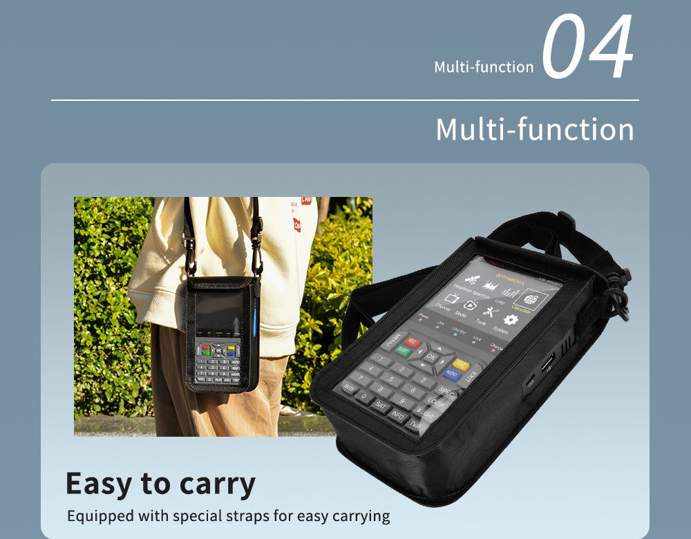 GTMEDIA V8 Finder 2 Snímač satelitného signálu, digitálny FTA DVB-S/S2/S2X merač signálu, detektor, prijímač - čierna farba