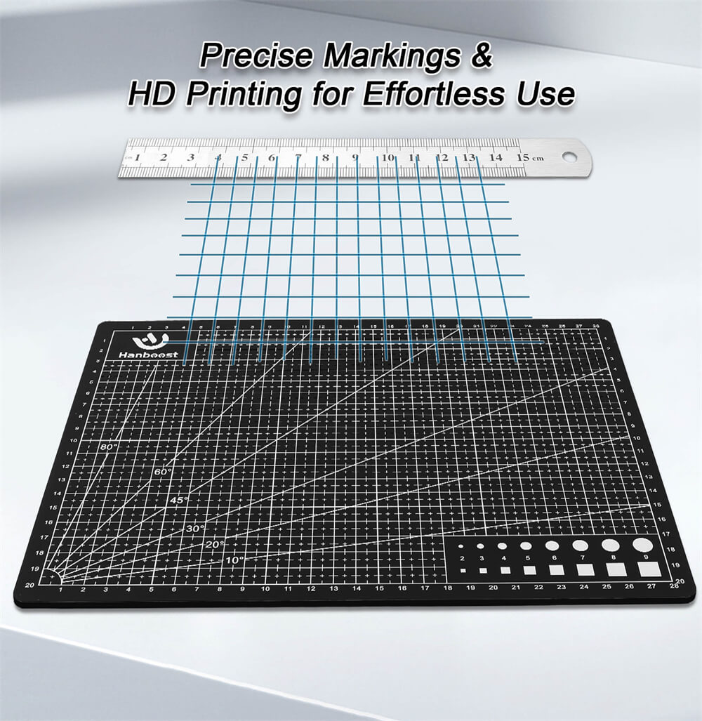 Hanboost MA01 30*22cm (11,8*8,7 palca) obojstranná podložka na rezanie pre šitie, remeslá, modelárstvo, scrapbooking
