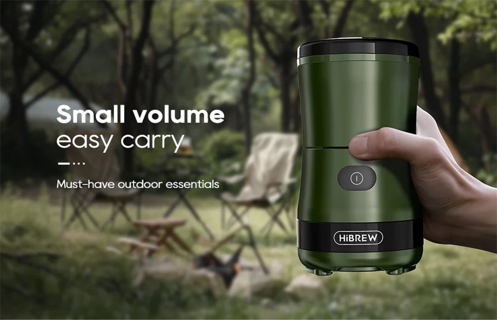 HiBREW G2 3v1 mlynček na kávu, 2000mAh dvojitý pohár, mixér na ovocie, odšťavňovač, mixér, drtič ľadu, na kempovanie alebo cesty