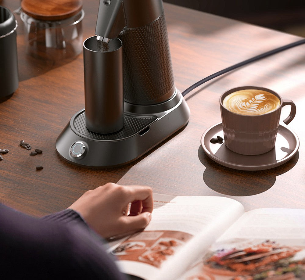 Elektrický mlynček na kávu HiBREW G5, 48mm kužeľové mlecí kamene, 36 stupňov nastavenia hrubosti mletia, vhodný na espresso/tureckú kávu/pour over/mocca/filtrami kávu