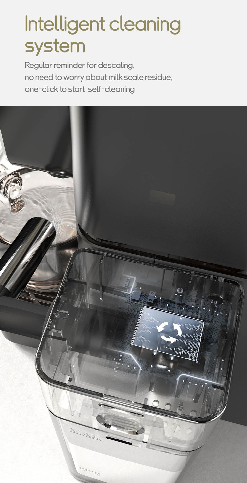 Kávovar HiBREW H15 na kapsle NES, 20 bar vysokého tlaku, odnímateľná nádobka na mlieko, nastaviteľná teplota a objem.