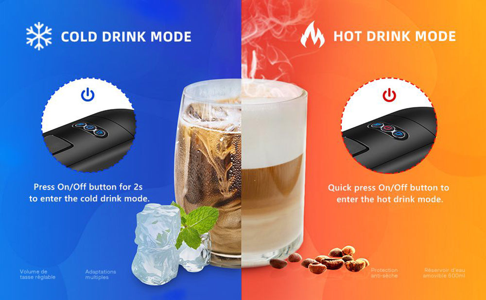 HiBREW H1A 1450W kávovar na espresso, 19 barov tlak, 4 v 1, horúca/studená voda, kompatibilný s viacerými typmi kapsúl – čierna