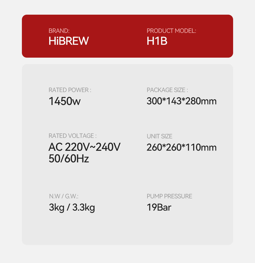 Kávovar HiBREW H1B 5 v 1 na kapsle, 600 ml nádrž na vodu, extrakčný tlak 19 bar, režim studený/teplý, LED indikátor, pre Kcup*/Nes*/DG*/Espresso prášok, béžová