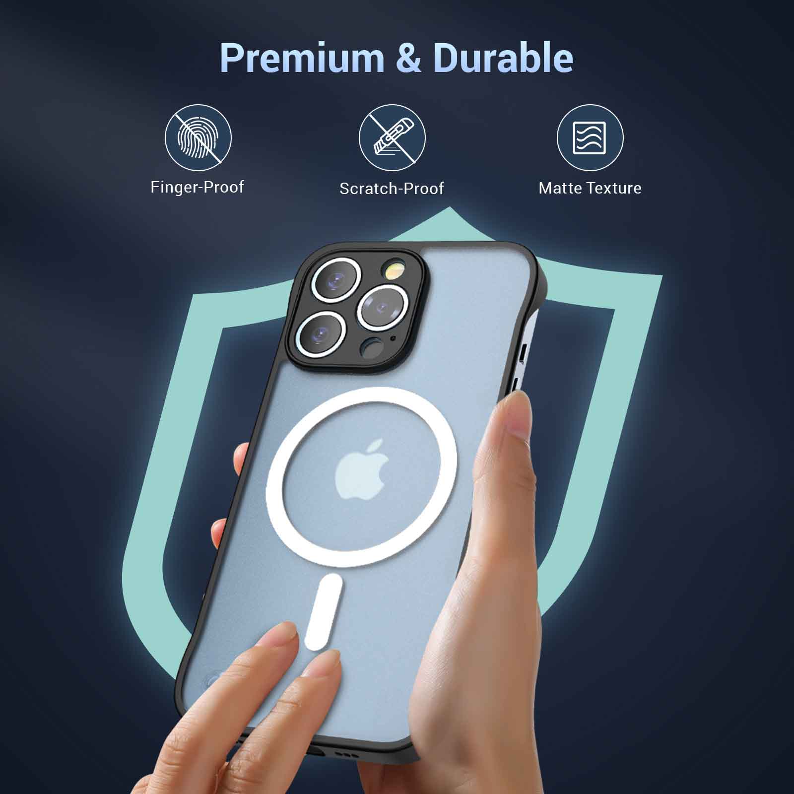 HINOVO MPC1-ip13pm Magnetické ochranné puzdro pre mobilný telefón iPhone 13 Pro Max