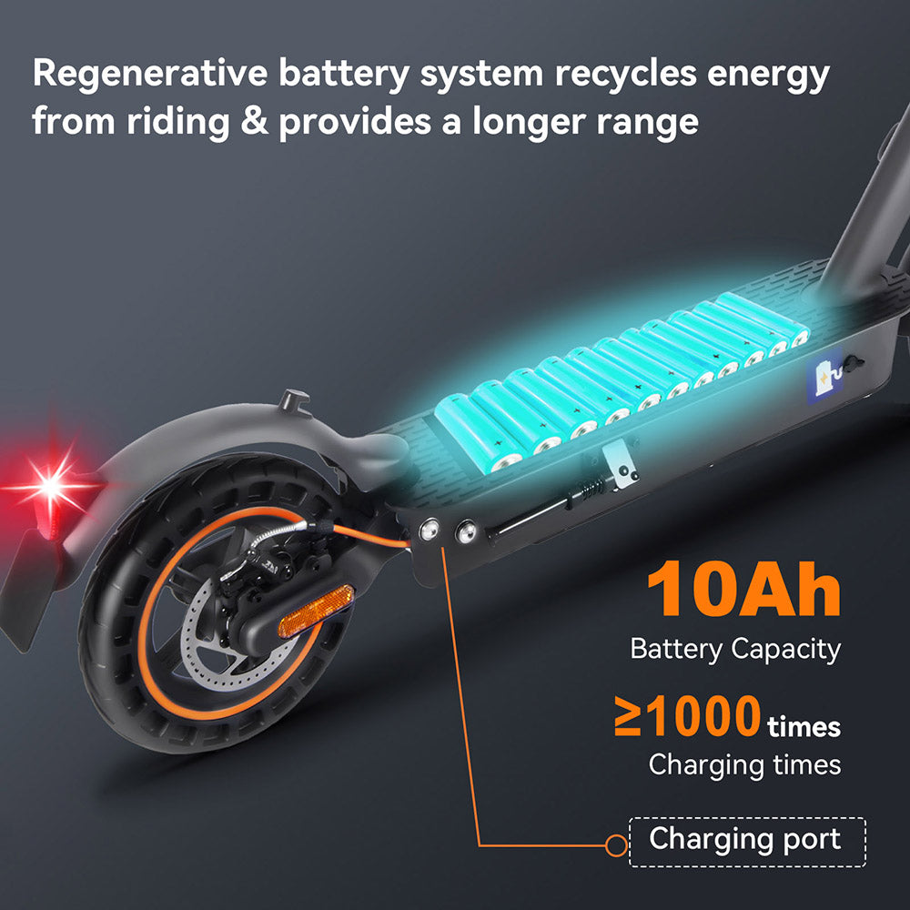 Elektromobil HONEY WHALE E9 MAX, 500W motor, 36V 10Ah batéria, 10-palcové koleso, maximálna rýchlosť 20 km/h, dojazd 35-40 km, mechanická a elektronická brzda, certifikácia ABE.