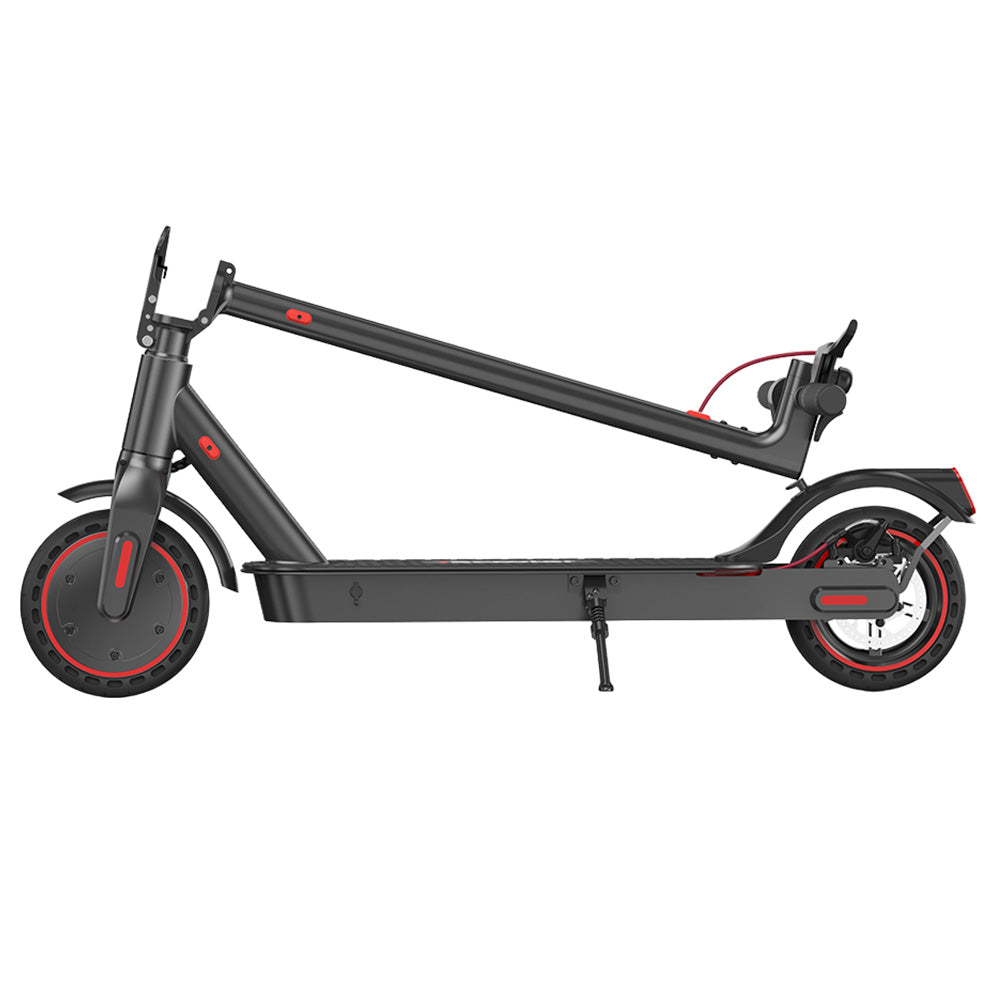 iScooter i9 Folding Electric Scooter 8.5 Inch Honeycomb Tire 350W Motor 7.5Ah Battery 30km/h Max Speed APP IP54 Waterproof - Black