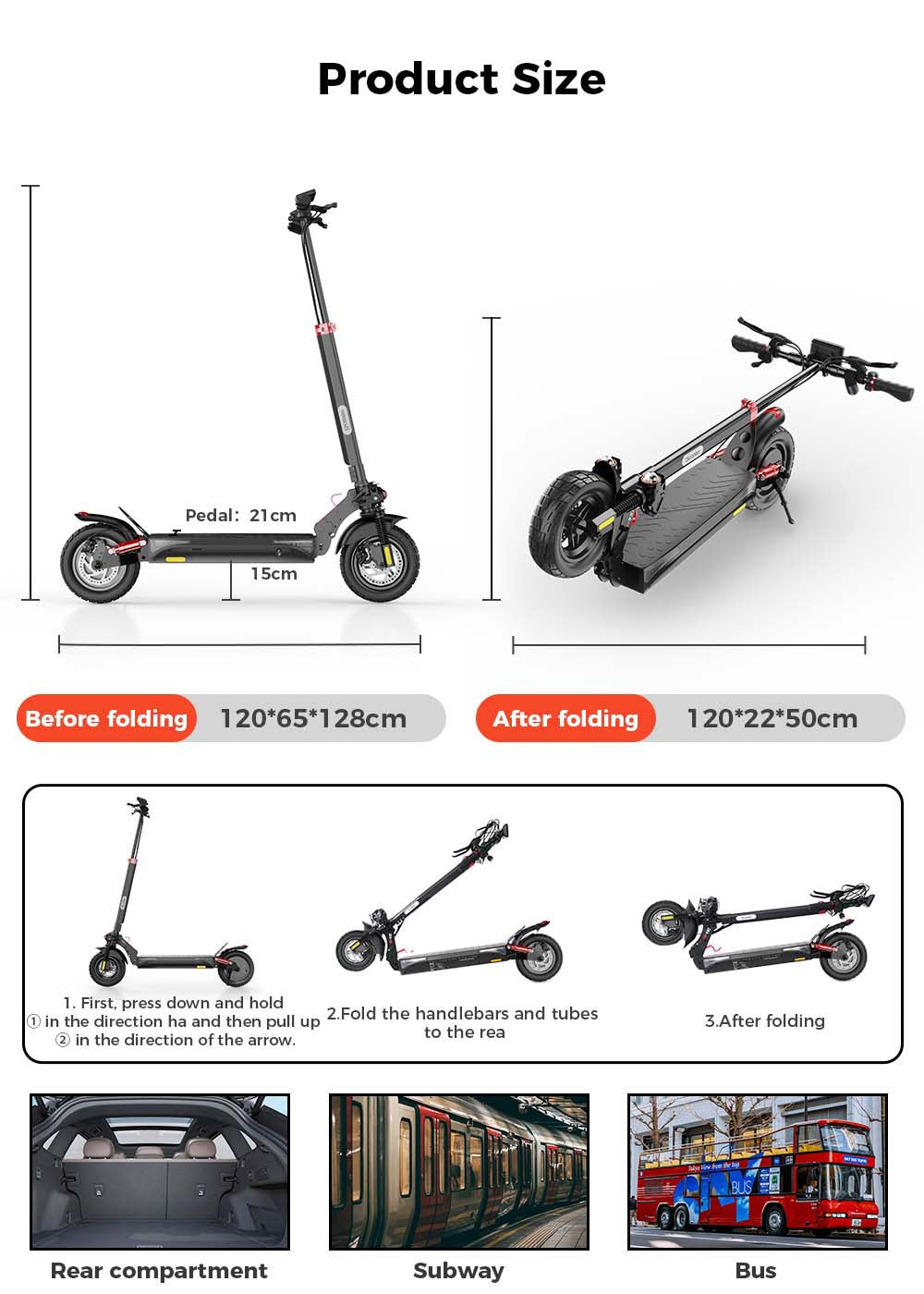 Elektromobilný skúter iScooter IX4, 10'' pláty s včelími úlmi, 800W motor, maximálna rýchlosť 45 km/h, 48V 15Ah batéria, dojazd 40-45 km, ovládanie cez aplikáciu.