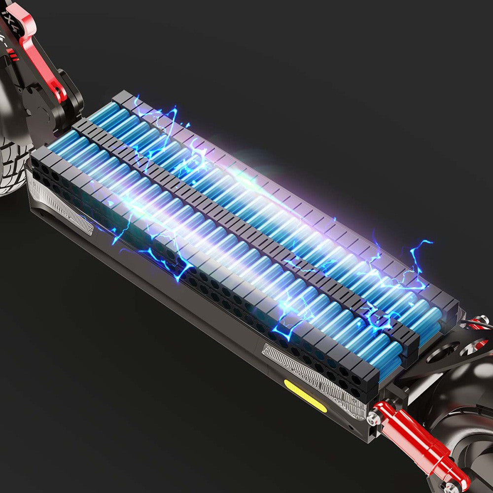 Elektromobilný skúter iScooter IX4, 10'' pláty s včelími úlmi, 800W motor, maximálna rýchlosť 45 km/h, 48V 15Ah batéria, dojazd 40-45 km, ovládanie cez aplikáciu.