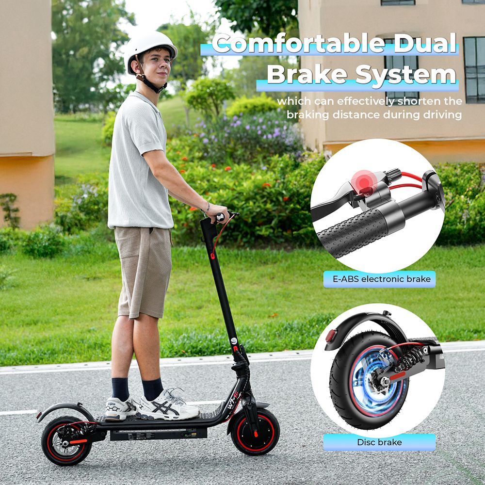 Elektromobilný skúter iScooter W7, 350W motor, 42V 7,8AH batéria, 8,5-palcové koleso, maximálna rýchlosť 35 km/h, dojazd 30 km, kotúčové brzdy, dvojité odpruženie, ovládanie cez aplikáciu.