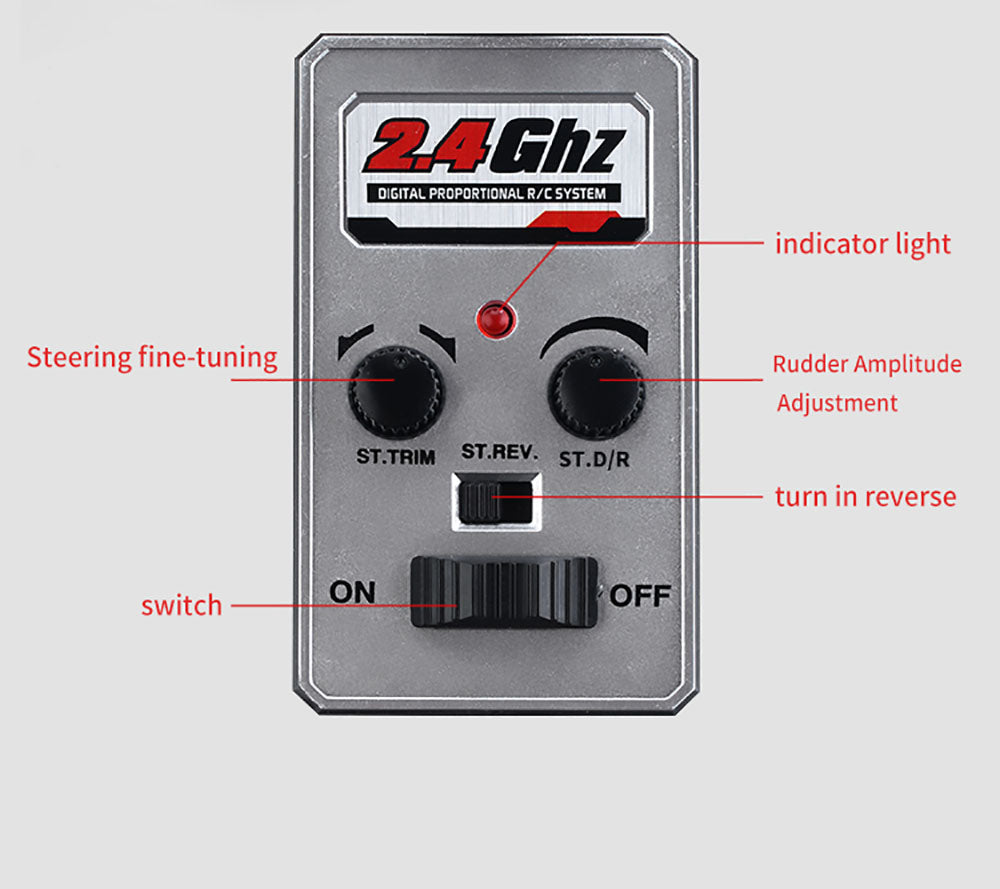 JJRC Q117 F 1:16 2.4G 4WD 35KM/H Driftové auto s plne proporcionálnym ovládáním a naklápěcími svetlometmi - modrá