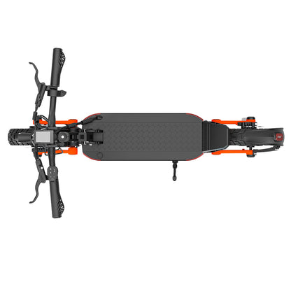 JOYOR S10-Z Electric Scooter 10 Inch Off-road Tires 60V 18Ah Battery 1000W*2 Dual Motor 70-85KM Range 120KG Load Double Hydraulic Disc Brakes Shock absorber Turn signal Smart LED Display update from S10-S - Black