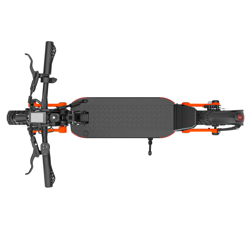 Elektromobilná kolobežka JOYOR S10-S, 10-palcové terénne pneumatiky, 60V 18Ah batéria, 2*1000W dvojitý motor, maximálna rýchlosť 65 km/h, dojazd 70-85 km, nosnosť 120 kg, dvojité hydraulické kotúčové brzdy - čierna