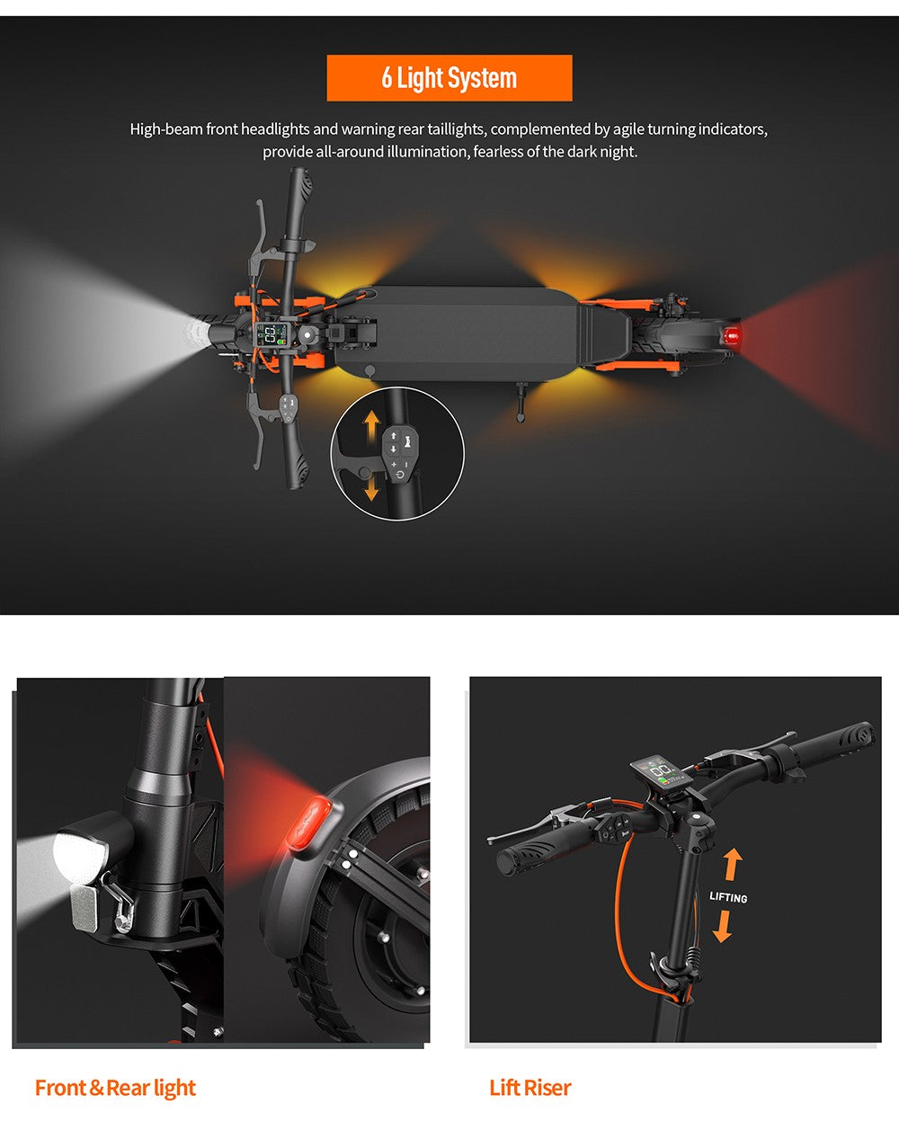 Elektromobilná kolobežka Joyor S8, 600W motor, 48V 26AH batéria, 10-palcové pneumatiky, maximálna rýchlosť 25 km/h, dojazd 90 km, dvojité mechanické kotúčové brzdy.