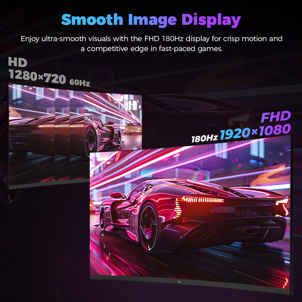 KTC H32S17C 1500R Curved Gaming Monitor, 32 inch 1920*1080 VA Panel, 180Hz Refresh Rate, 3000:1 Contrast Ratio, FreeSync &amp; G-Sync, Low Blue Light &amp; Flicker Free, 2*HDMI 2.0, 1*DP1.4, 1*Earphone Jack, VESA Mount