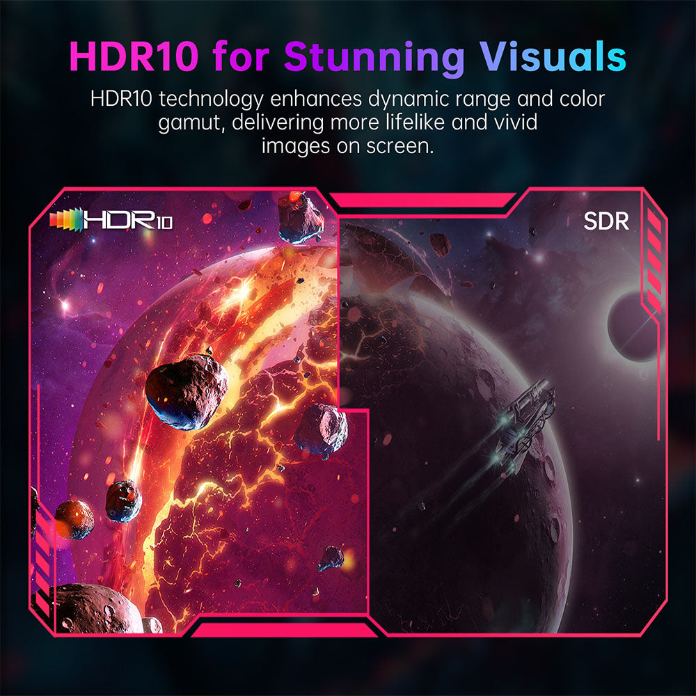 Herný monitor KTC H27E22P, 27 palcov, 1920*1080 FHD, FAST VA panel, kontrastný pomer 4000:1, vysoká obnovovacia frekvencia 280 Hz, doba odezvy 1 ms GTG, FreeSync & G-Sync, HDR10, nízke modré svetlo a bez blikania, 2*HDMI 2.0, 1*DP 1.4, 1*USB 2.0, 1*slúchadlový výstup