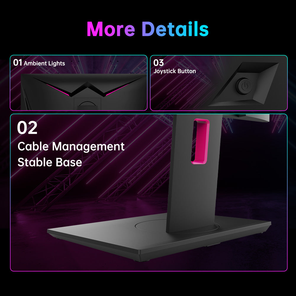 KTC H27T22 27-palcový herný monitor, 2560x1440 QHD 16:9 ELED, 180Hz, rýchly IPS panel, doba odezvy 1ms GTG, 99% sRGB, HDR10, nízke rozmazanie pohybu, kompatibilný s FreeSync a G-SYNC, USB, 2xHDMI2.0, 2xDP1.4, audio výstup, horizontálne a vertikálne otočný, VESA montáž.