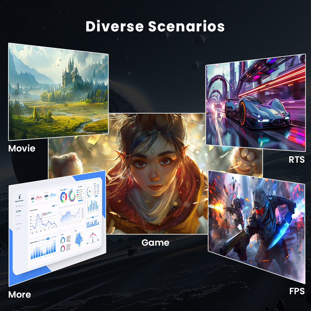 KTC H27T27 27palcový kancelársky monitor s QHD rozlíšením 2K a pokročilým IPS panelom, obnovovací frekvencia 100 Hz.