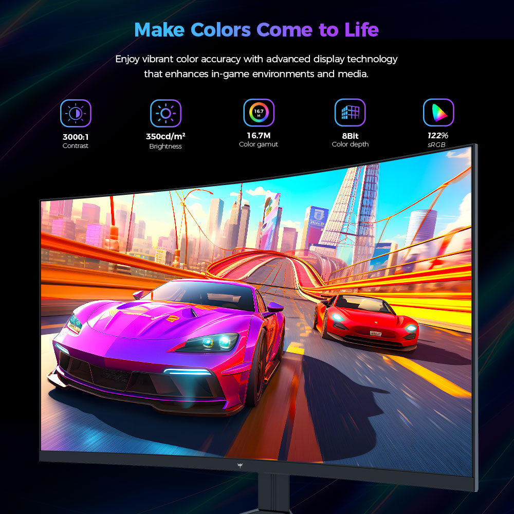 KTC 32 palcový FHD 180Hz H32S17C 1500R