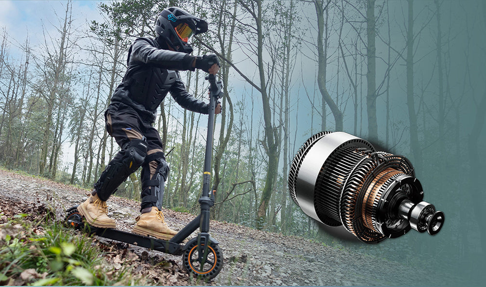 Elektromobilný skuter KuKirin S1 Max, skladací, 350W motor, 36V 10.4Ah batéria, 8-palcové pneumatiky, zadné svetlo, dojazd 39 km, pružinové odpruženie, veľký displej, sklon 15 stupňov, vodotesný IP54, bezpečnostná skladacia spona.