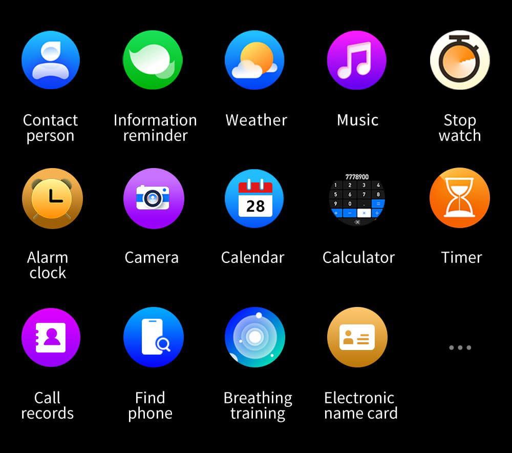 Inteligentné hodinky KUMI GW6, 1,43-palcový AMOLED HD displej, funkcia hlasového ovládania AI, monitorovanie spánku a tepovej frekvencie, Bluetooth volania - čierna
