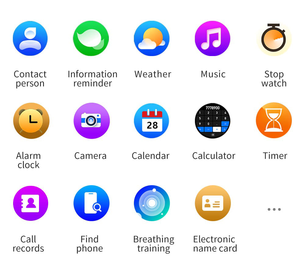 KUMI KU7 Smartwatch, 1,96'' AMOLED displej, Bluetooth volania, monitorovanie zdravia, informácie o akciovom trhu, 100 sportovych režimov - čierna
