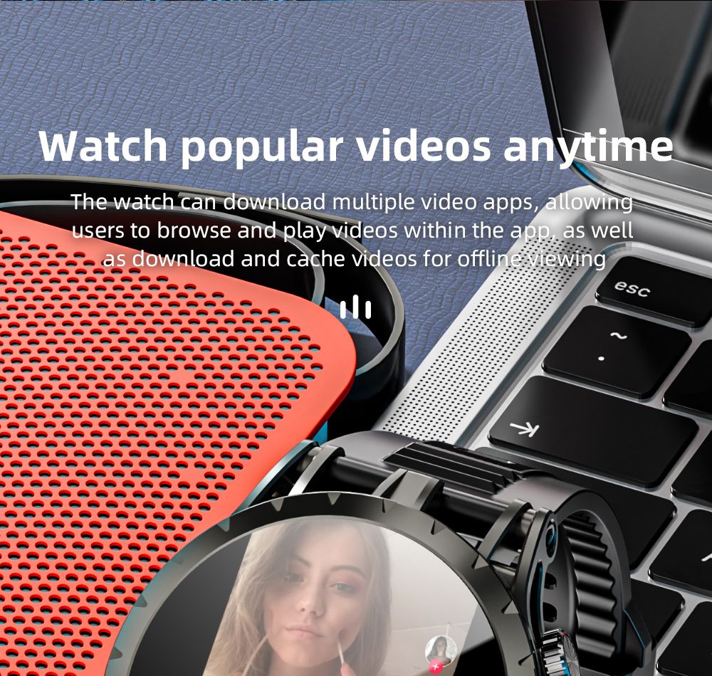 Inteligentné hodinky LOKMAT APPLLP 4, 1,508-palcový AMOLED displej, podpora 4G/5G SIM karty, monitorovanie tepovej frekvencie a kyslíku v krvi, funkcia NFC, GPS určenie polohy.