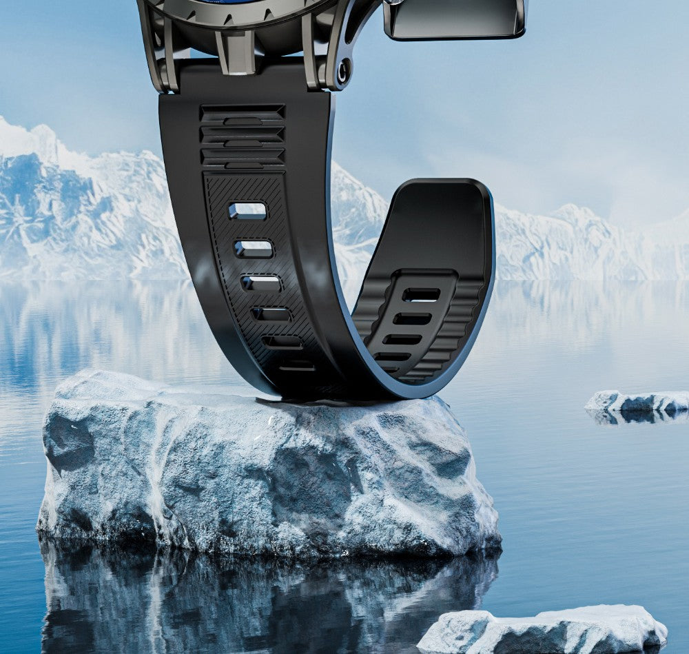 Inteligentné hodinky LOKMAT APPLLP 4, 1,508-palcový AMOLED displej, podpora 4G/5G SIM karty, monitorovanie tepovej frekvencie a kyslíku v krvi, funkcia NFC, GPS určenie polohy.