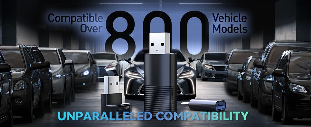 MINIX CP86 Adaptér pre prepojenie CarPlay z kábla na bezdrátové pripojenie