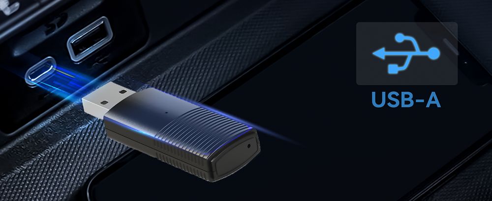 MINIX CP86 Adaptér pre prepojenie CarPlay z kábla na bezdrátové pripojenie