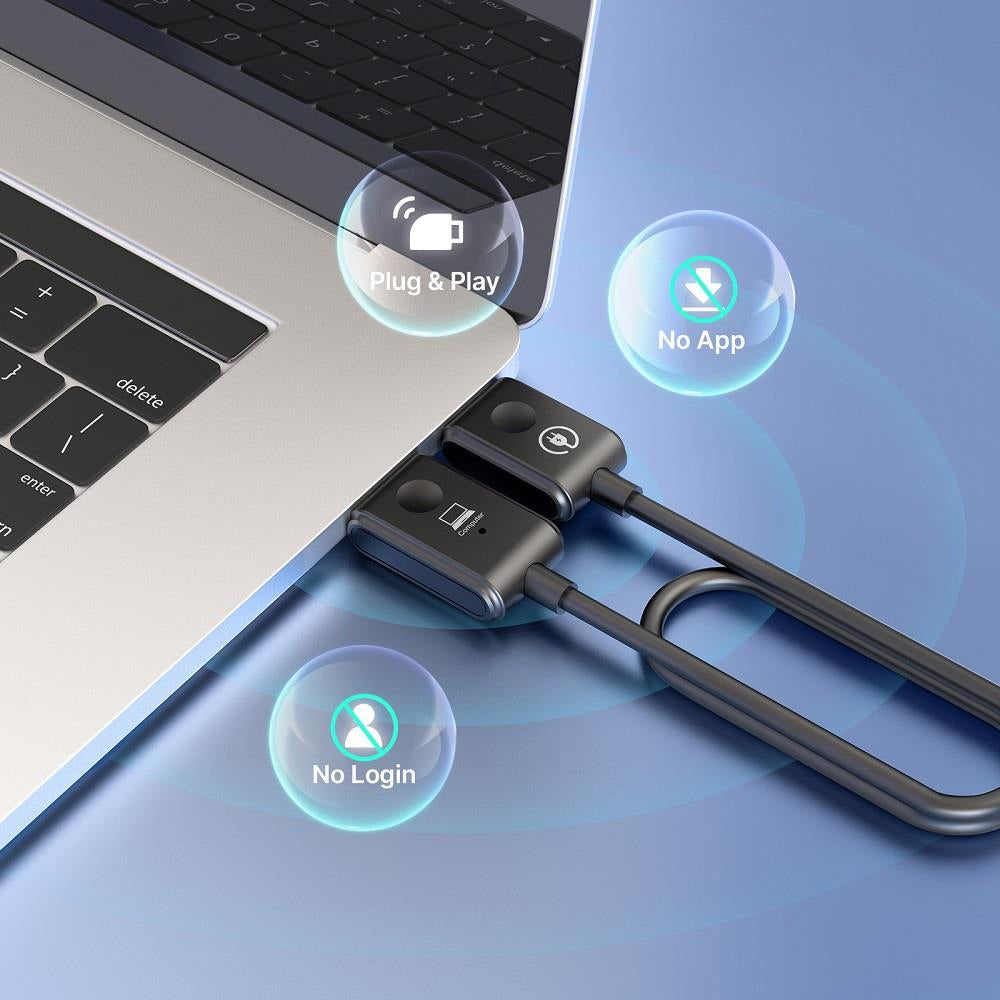 Bezdrátový adaptér MINIX H1 HDMI s rozlíšením 1080P, dosah 165 stôp