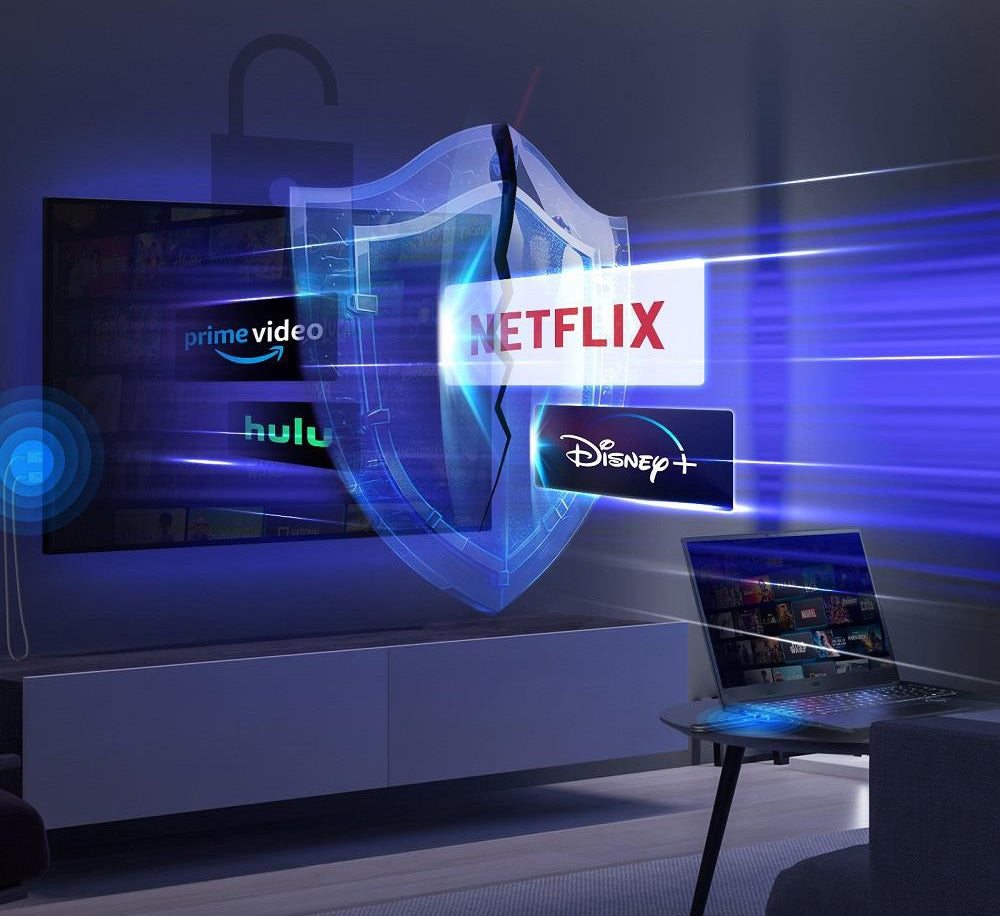 Bezdrátový adaptér MINIX H1 HDMI s rozhraním 1080P, dosah 165 stôp