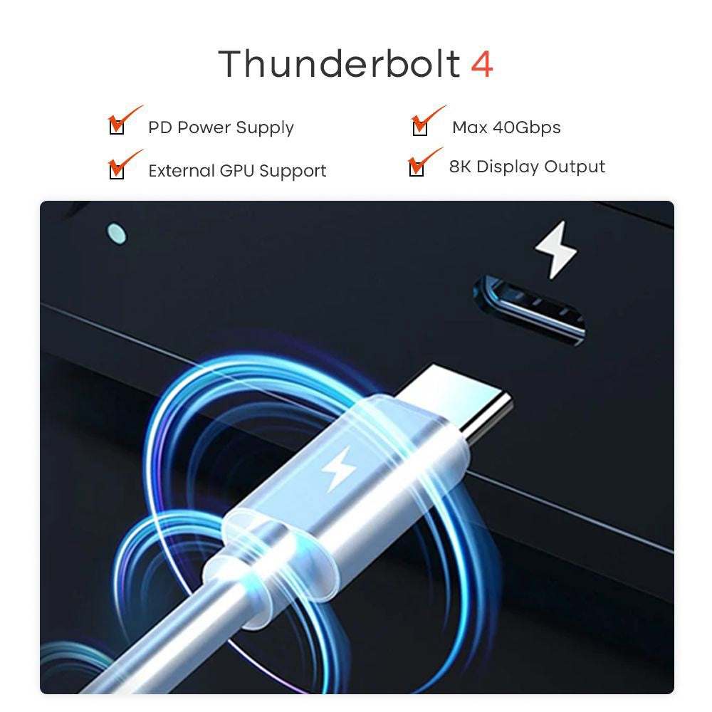 Ninkear M11 Mini PC, procesor Intel Core i7-1165G7, 16 GB DDR4, 512 GB SSD, Windows 11, WiFi 6