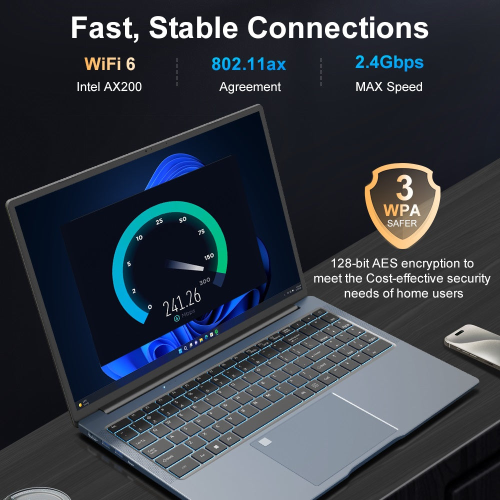 Laptop Ninkear N16 Pro, 16-palcový IPS displej s rozlíšením 2560*1600, Intel Core i9-12900HK s 14 jadierami, maximálnych 5,0 GHz, 32 GB RAM, 1 TB SSD, obnovovacia frekvencia 120 Hz, WiFi 6, batéria 5000 mAh, podsvietená klávesnica, 1x plne funkčný port Type-C, 2x USB 3.0, 1x USB 2.0, 1x HDMI, 1x RJ45, 1x 3,5mm jack pre slúchadlá