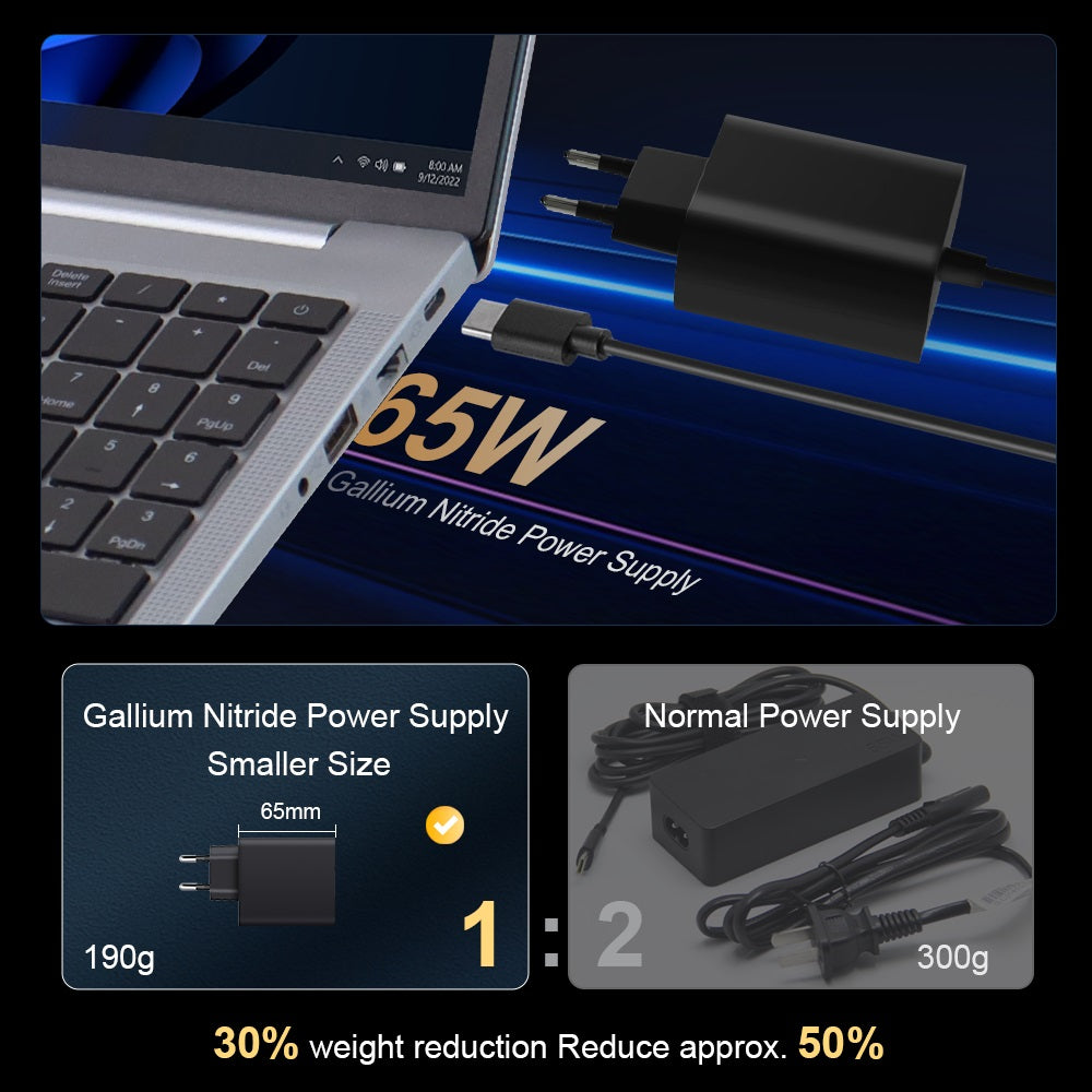 Laptop Ninkear N16 Pro, 16-palcový IPS displej s rozlíšením 2560*1600, Intel Core i9-12900HK s 14 jadierami, maximálnych 5,0 GHz, 32 GB RAM, 1 TB SSD, obnovovacia frekvencia 120 Hz, WiFi 6, batéria 5000 mAh, podsvietená klávesnica, 1x plne funkčný port Type-C, 2x USB 3.0, 1x USB 2.0, 1x HDMI, 1x RJ45, 1x 3,5mm jack pre slúchadlá