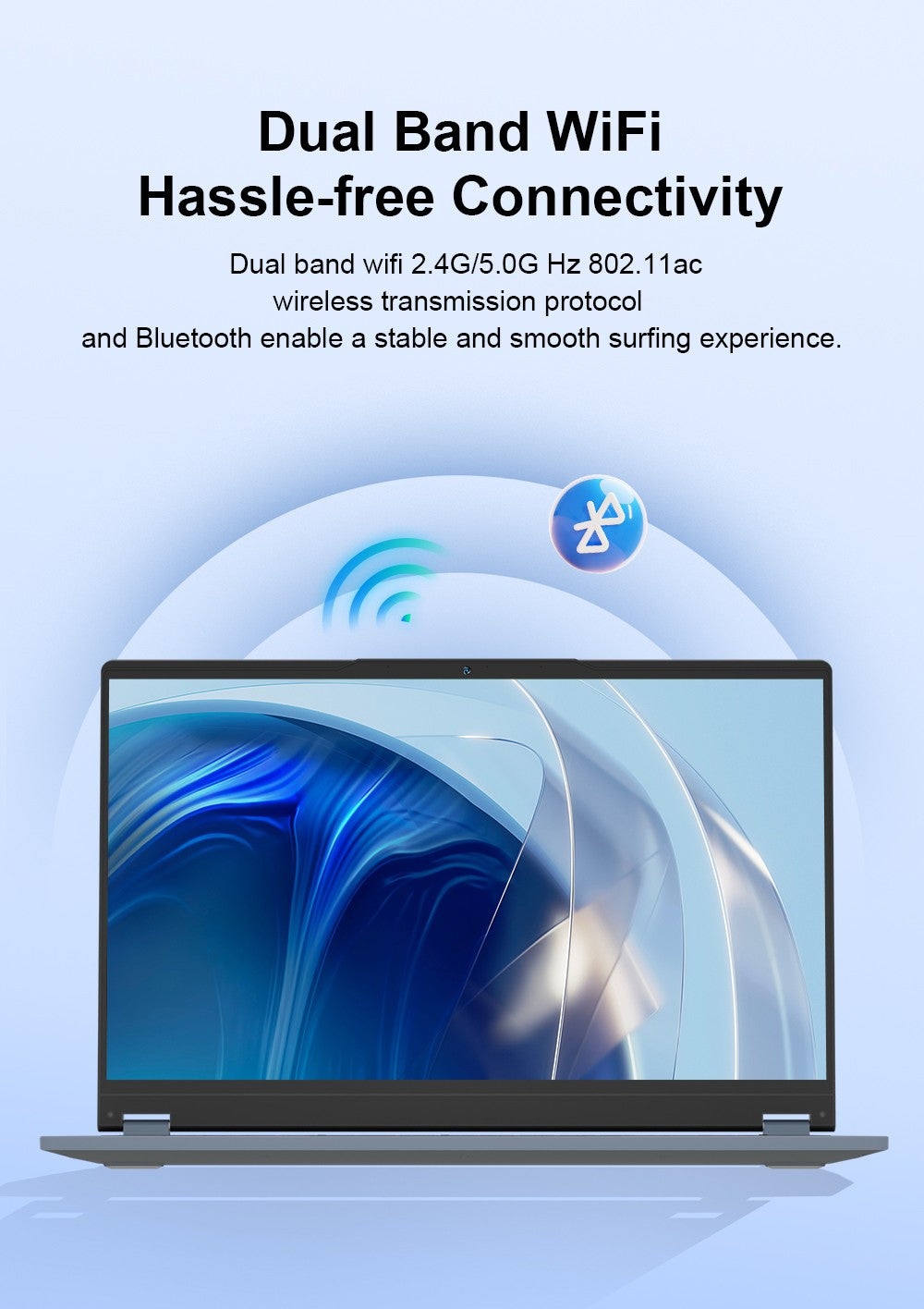 Ninkear YBOOK15 2-v-1 notebook, 360° otočný 15,6-palcový dotykový displej 1920*1080, AMD Ryzen 3 3200U 2 jadrá, max. 3,5 GHz, 16 GB RAM, 512 GB SSD, 2,4/5 GHz WiFi, Bluetooth 4.2, 1*USB 3.0, 2*USB 2.0, 1*Type-C (len dáta), 1*HDMI, 1*RJ45, 1*jack na slúchadlá, 38 Wh batéria