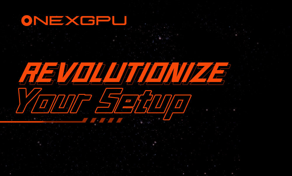 Externá grafická karta One Netbook ONEXGPU e-GPU Dock s grafickou kartou AMD Radeon RX 7600M XT, 8GB paměti, 1*Oculink, 1*USB-C 4.0, 2*HDMI, 2*DP, 2*USB-A 3.2, 1*M.2 2280, 1*RJ45, 100W reverzné nabíjanie, RGB svetelné efekty.